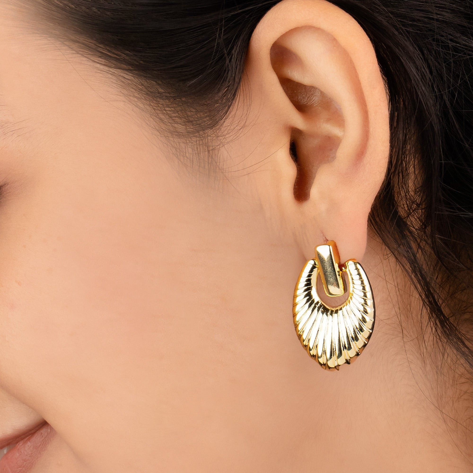 Fringe Earrings 18K Gold Plated