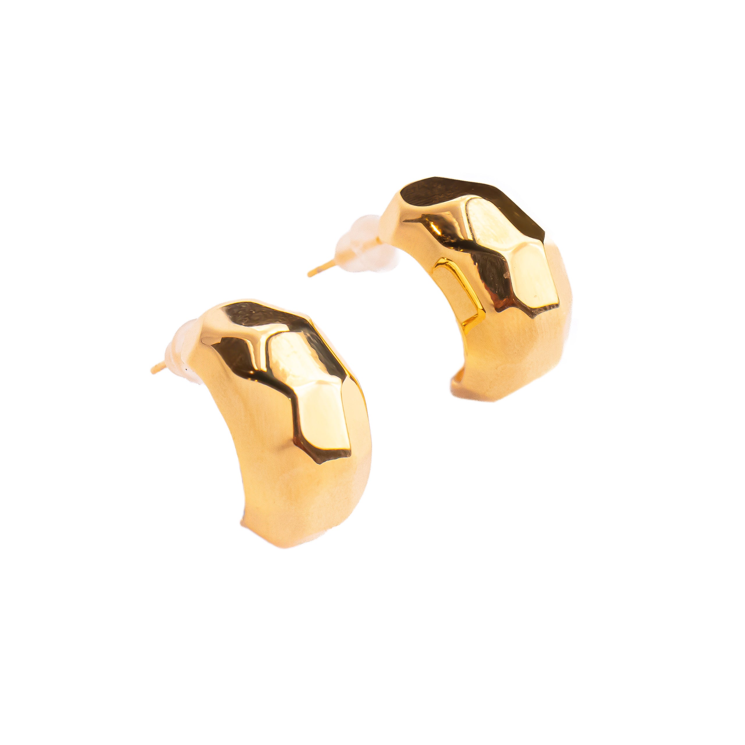 Honeycomb 18K Gold Plated