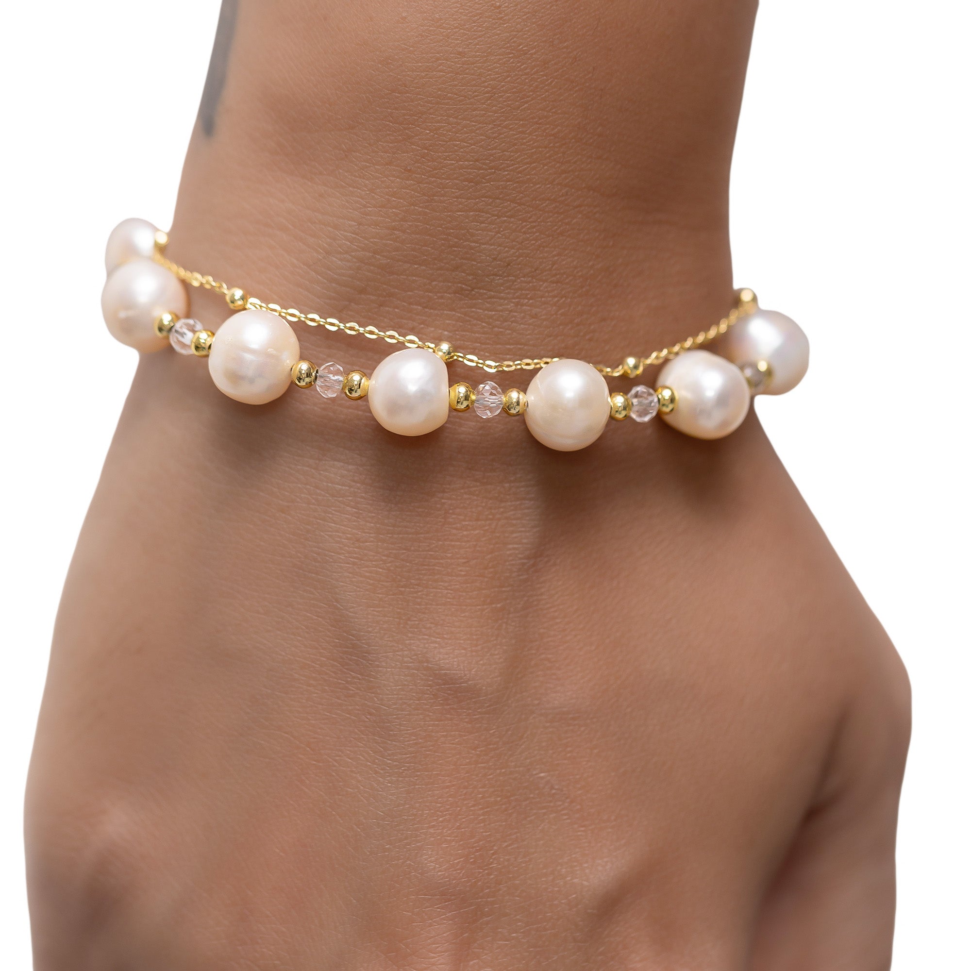 Premium Two Layer Pearl Bracelet